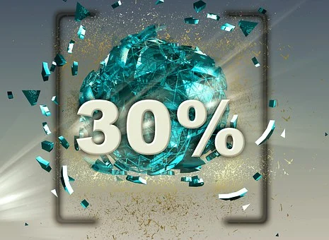 Reduzierte Artikel 30 %