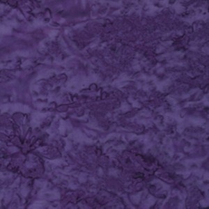 Batik Uni Tonga Violet - Reststück 0,78m
