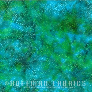 Hoffman Bali Batik Hand Paint (885-271-Parakeet) 1 Reststück 0,80 m