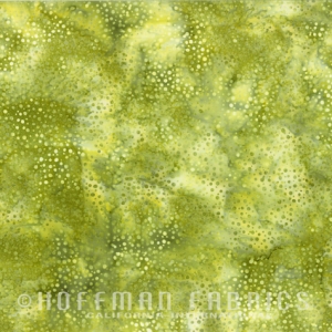 Hoffman Bali Batik Hand Paint (885-211-Green-Tea)