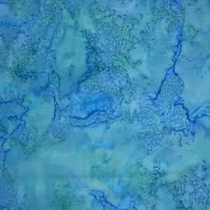 Hoffman Bali Batik Watercolor 1895-271 Parakeet Reststück 0,45 m