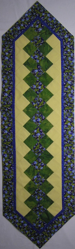Tischläufer Iris - fertig genäht 