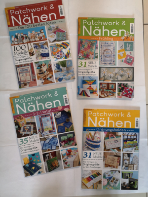 Patchwork &Nähen  2020 - Heft1,2,3,4