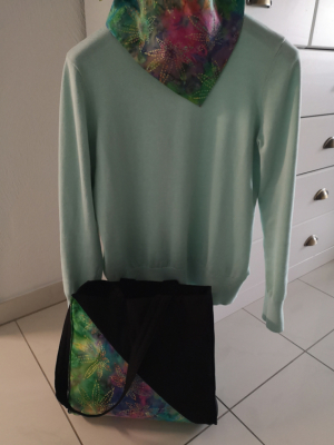 Nähanleitung Batik-Tasche