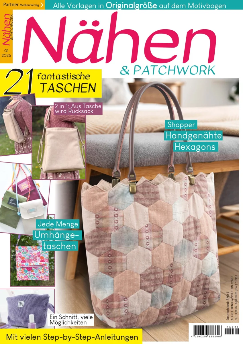 Nähen & Patchwork, Heft 01-2026