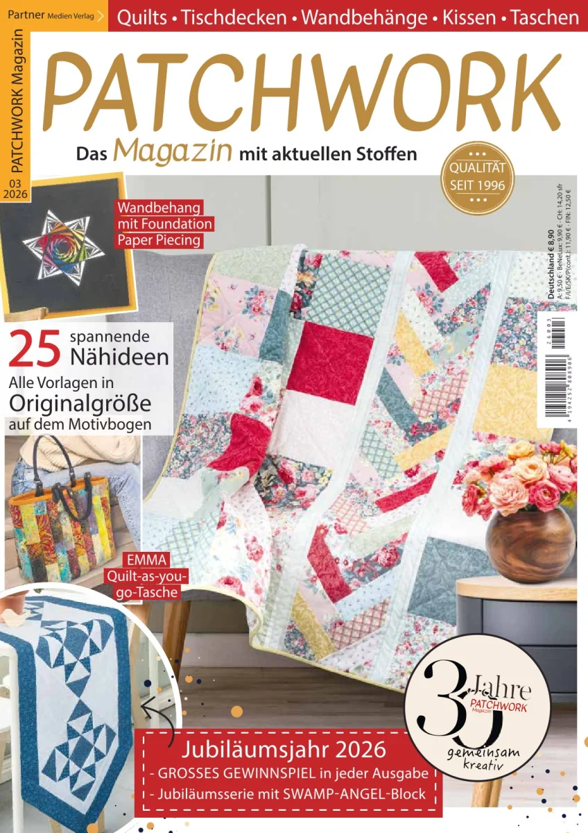 Patchwork Magazin, Heft 03-2026 Patchwork Magazin